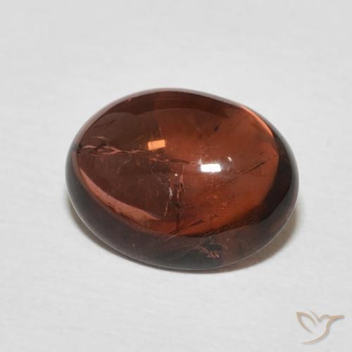 Tourmaline Rouge Sangria naturelle ovale, 2.66 ct, Transparent