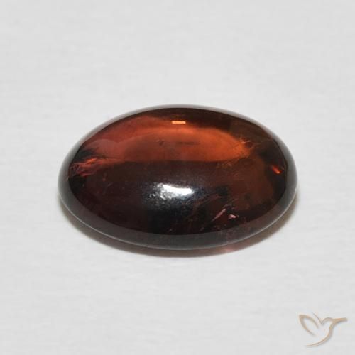 Tourmaline Rouge Sangria naturelle ovale, 2.66 ct, Transparent