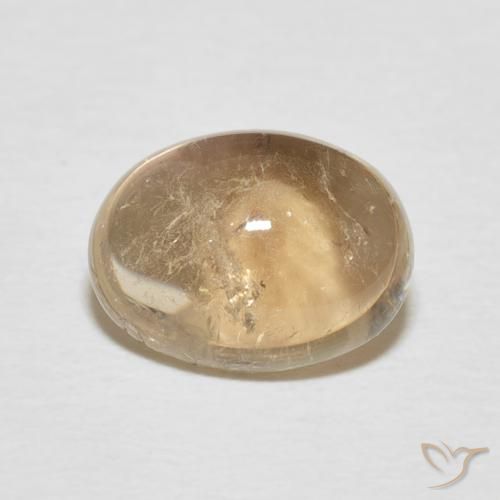 2.97ct Naturel Or Tourmaline, ovale, Transparent