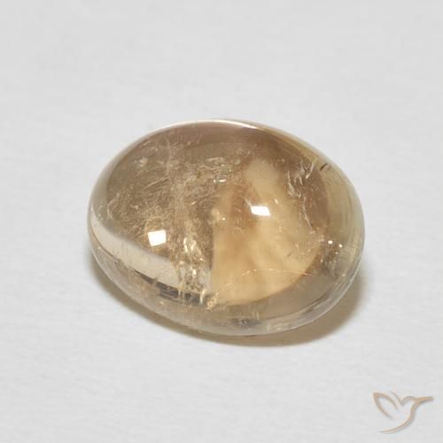 Tourmaline Or naturelle ovale, 2.97 ct, Transparent