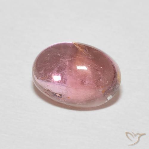 Tourmaline Rose moyen naturelle ovale, 1.60 ct, Transparent