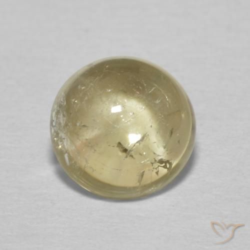 1.40ct Naturel Jaune clair Tourmaline, Tour, Transparent