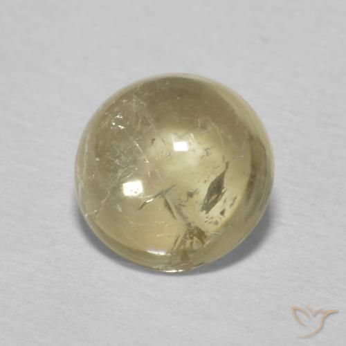 Tourmaline Jaune clair naturelle Tour, 1.40 ct, Transparent