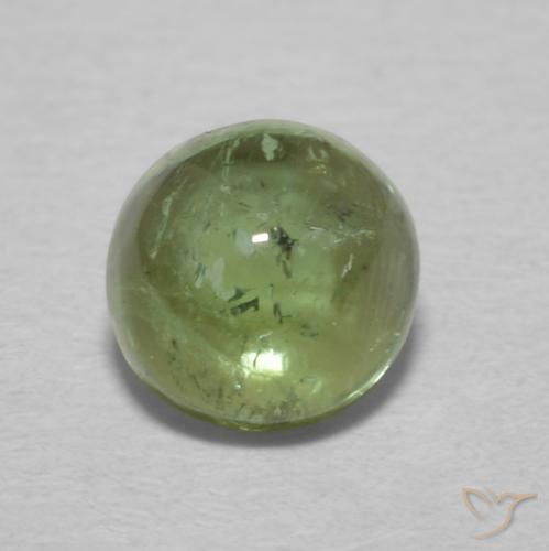 0.85ct Naturel Vert terre pâle Tourmaline, Tour, Transparent