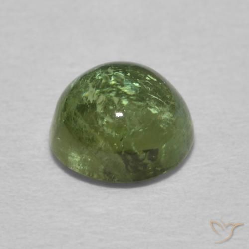 Tourmaline Vert terre pâle naturelle Tour, 0.85 ct, Transparent