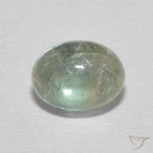 1.96ct Naturel Vert très clair Tourmaline, ovale, Transparent