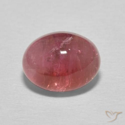 1.79ct Naturel Rose foncé Tourmaline, ovale, Transparent