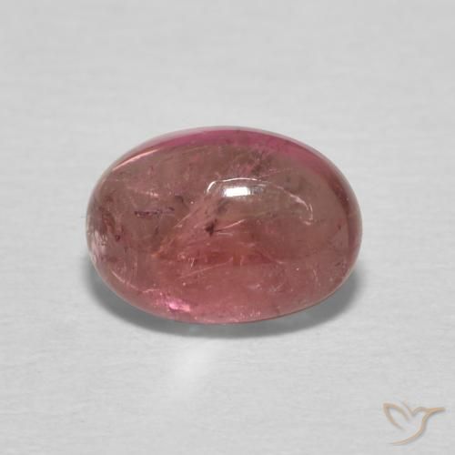 1.34ct Naturel Rose foncé Tourmaline, ovale, Transparent