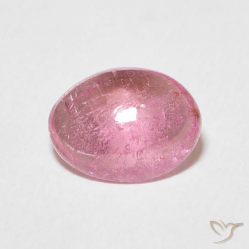 1.86ct Naturel Rose bubblegum Tourmaline, ovale, Transparent