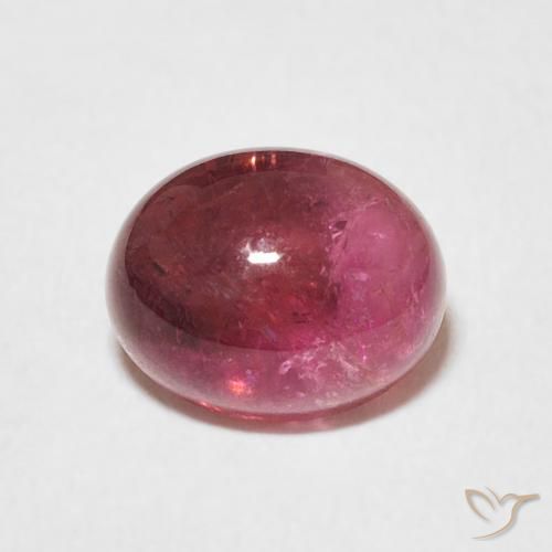 2.42ct Naturel Rouge foncé Tourmaline, ovale, Transparent