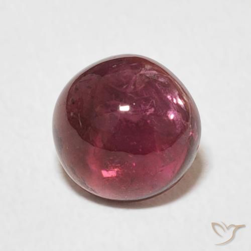 1.23ct Naturel Medium Dark-Red Tourmaline, Tour, Transparent