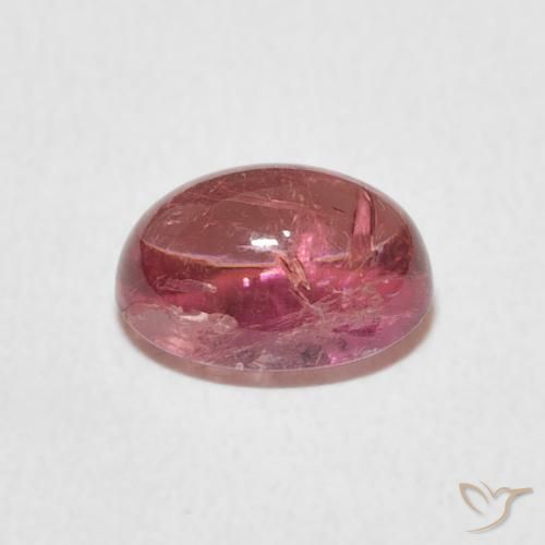 Tourmaline Rose moyen naturelle ovale, 1.79 ct, Transparent