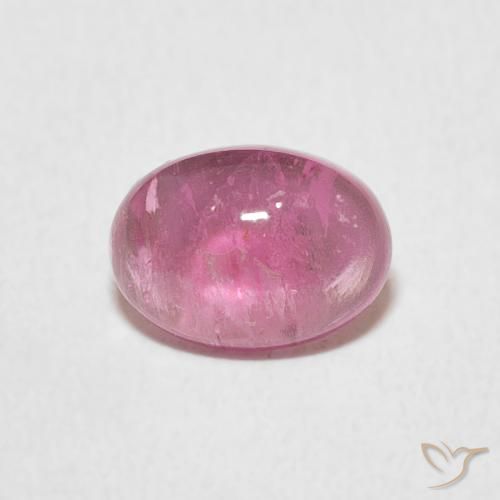 1.22ct Naturel Rose bubblegum Tourmaline, ovale, Transparent