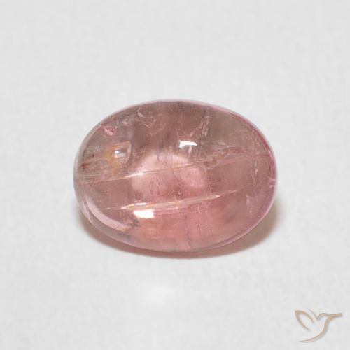 1.28ct Naturel Rose moyen Tourmaline, ovale, Transparent