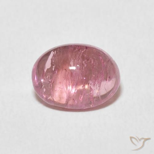 1.55ct Naturel Rose intense Tourmaline, ovale, Transparent