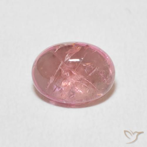 1.48ct Naturel Rose Tourmaline, ovale, Transparent