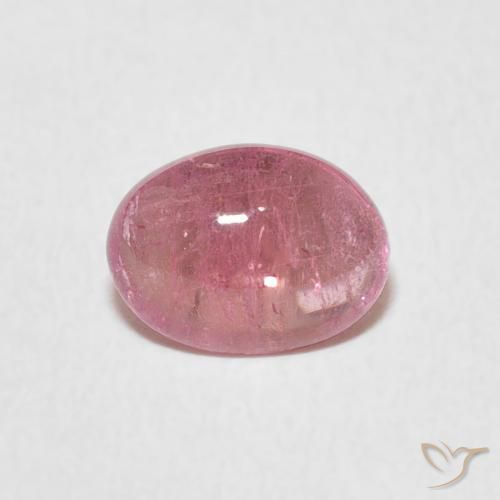 1.23ct Naturel Rose bubblegum Tourmaline, ovale, Transparent