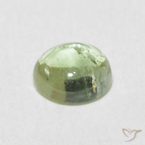 Tourmaline Olive verte naturelle Tour, 0.96 ct, Transparent