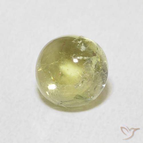 Tourmaline Vert chaud et terreux naturelle Tour, 1.02 ct, Transparent