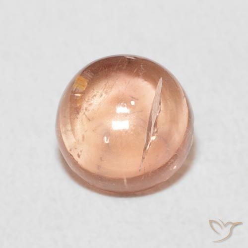 1.18ct Naturel Pêche rose Tourmaline, Tour, Transparent