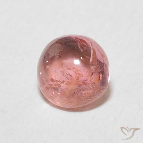 Tourmaline Rose chaud et léger naturelle Tour, 0.89 ct, Transparent