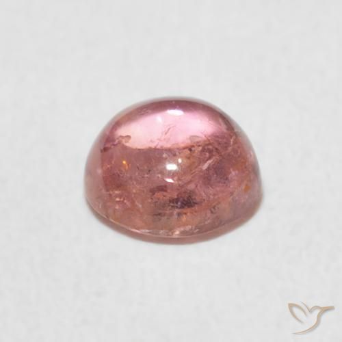 Tourmaline Rose chaud et léger naturelle Tour, 0.89 ct, Transparent