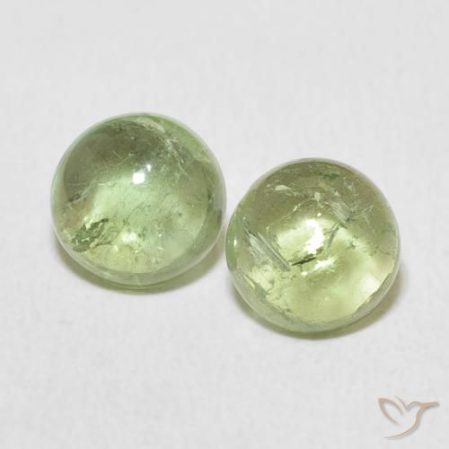 3.17ctw Naturel Vert lime léger Tourmaline, Tour, Transparent