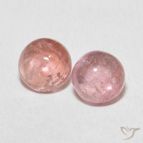 2.18ctw Naturel Rose clair Tourmaline, Tour, Transparent