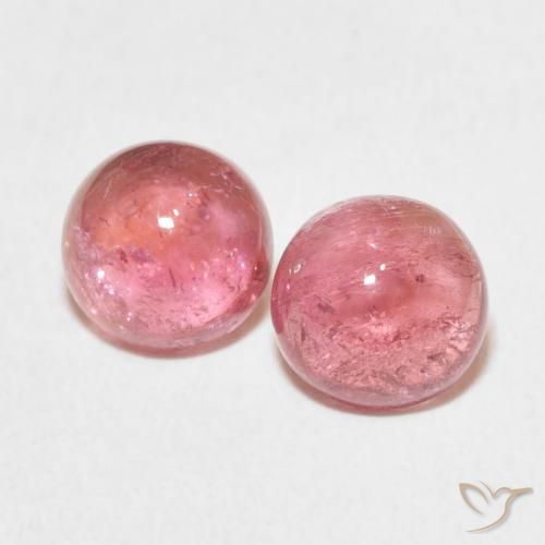 2.64ctw Naturel Ton rose chaud Tourmaline, Tour, Transparent