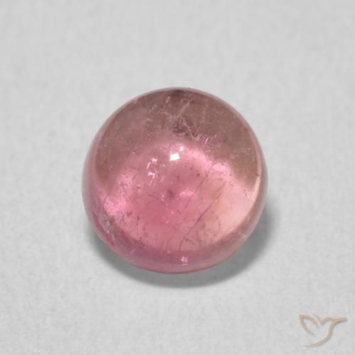0.86ct Naturel Rose orangé foncé Tourmaline, Tour, Transparent