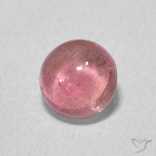 Tourmaline Rose orangé foncé naturelle Tour, 0.86 ct, Transparent