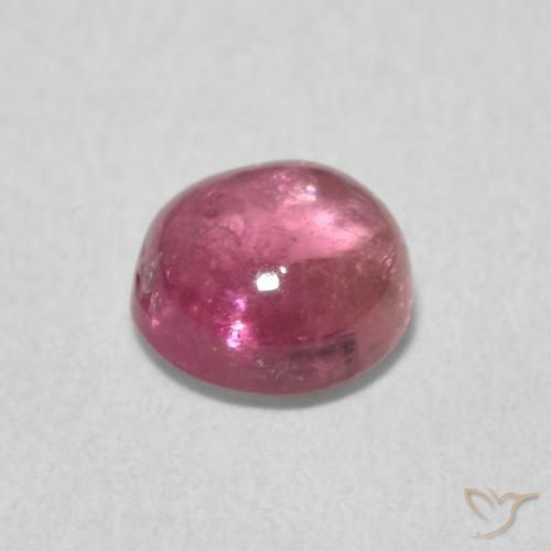 Tourmaline Rose orangé foncé naturelle Tour, 0.86 ct, Transparent