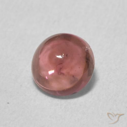 Tourmaline Rouge foncé naturelle Tour, 0.66 ct, Transparent