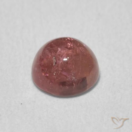 Tourmaline Rouge chaud naturelle Tour, 0.88 ct, Transparent