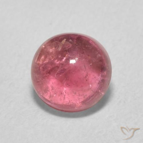 Tourmaline Rose rougeâtre naturelle Tour, 1.12 ct, Transparent