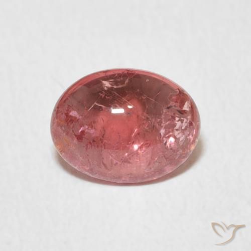 1.26ct Naturel Rose foncé Tourmaline, ovale, Transparent