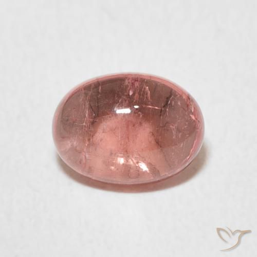 1.48ct Naturel Rose Tourmaline, ovale, Transparent