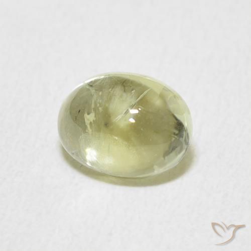 Tourmaline Vert terre naturelle ovale, 1.27 ct, Transparent