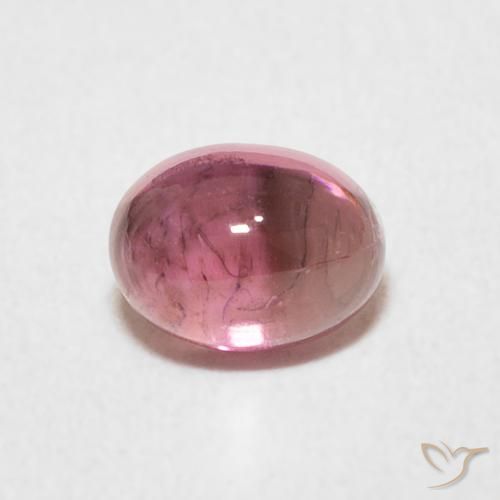 0.82ct Naturel Rose bubblegum Tourmaline, ovale, Transparent