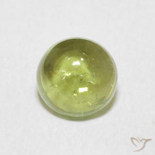 0.79ct Naturel Vert chaud et terreux Tourmaline, Tour, Transparent