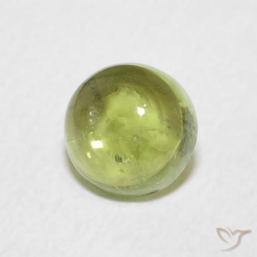 Tourmaline Vert chaud et terreux naturelle Tour, 0.79 ct, Transparent