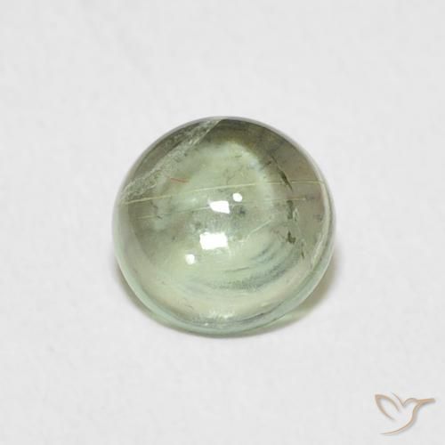 0.78ct Naturel Vert noisette léger Tourmaline, Tour, Transparent