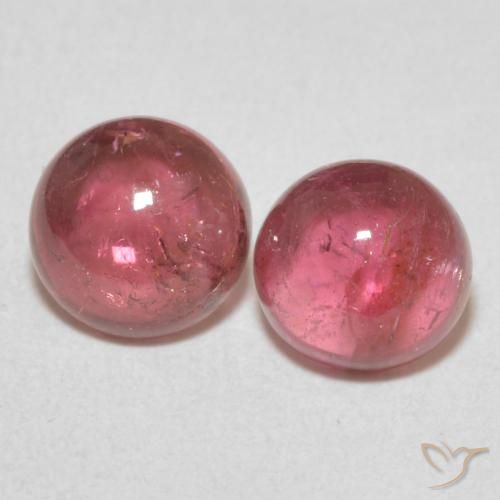 2.21ctw Naturel Rose moyen Tourmaline, Tour, Transparent