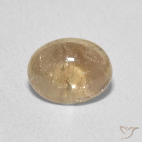 Tourmaline Or naturelle ovale, 1.96 ct, Transparent