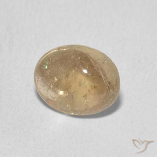 Tourmaline Or naturelle ovale, 1.96 ct, Transparent