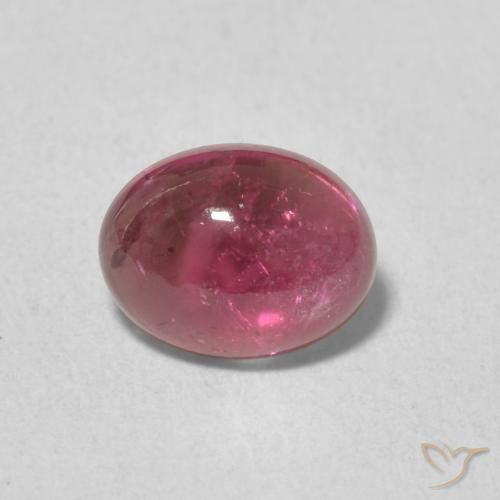 1.13ct Naturel Pourpre-Rouge Tourmaline, ovale, Transparent