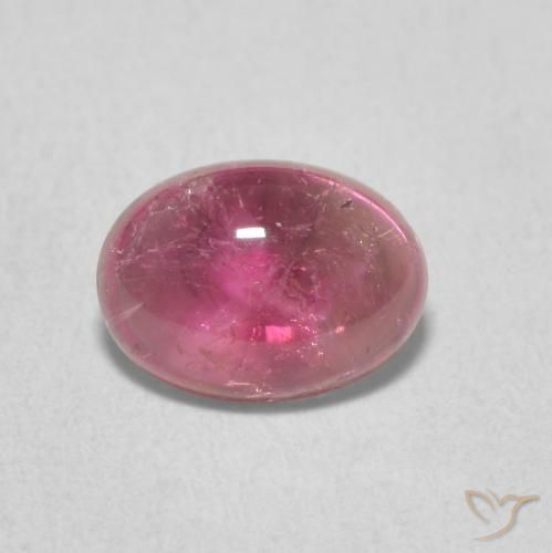 1.30ct Naturel Pourpre moyen Tourmaline, ovale, Transparent