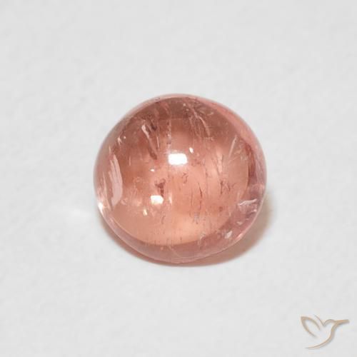 Tourmaline Orange rose naturelle Tour, 0.93 ct, Transparent