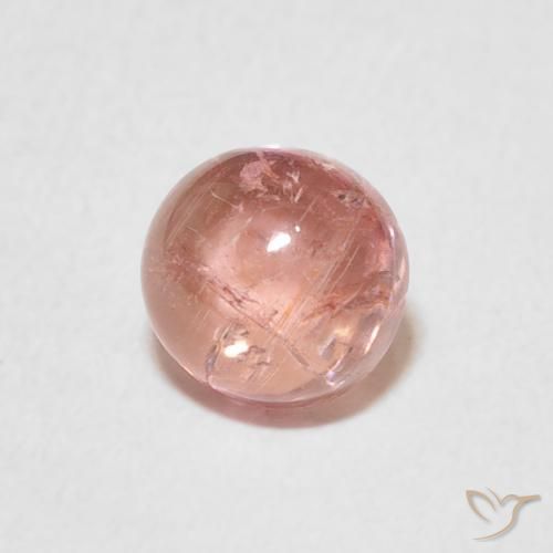 Tourmaline Rose terreux naturelle Tour, 1.29 ct, Transparent