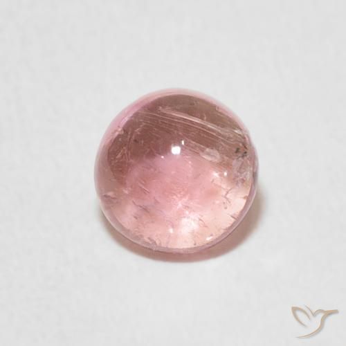 1.02ct Naturel Rose chaud et léger Tourmaline, Tour, Transparent